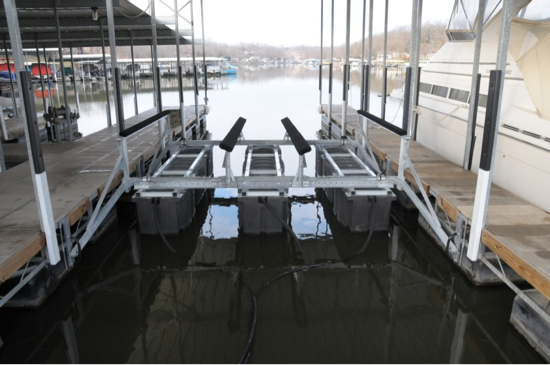 Floating Boat Lift - 7200lb Rhino Lift